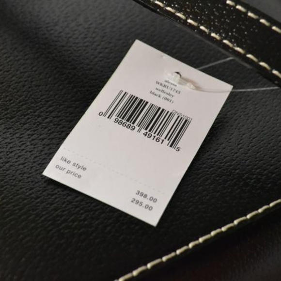 NWT Kate Spade Alessa Wellesy Black Satchel Purse - Picture 4 of 4